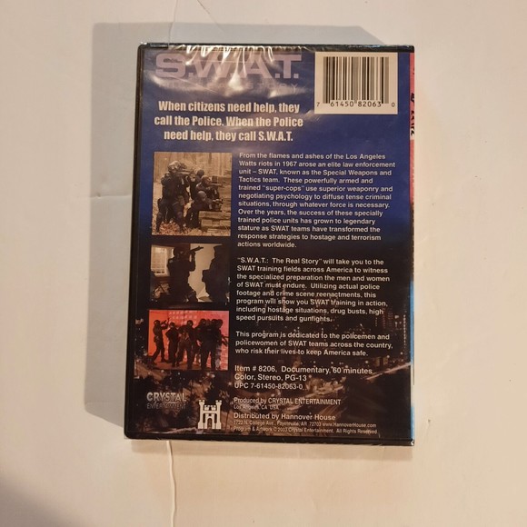 SWAT - The Real Story - Actual Footage of SWAT Team Action & Training DVD NEW - Picture 2 of 7
